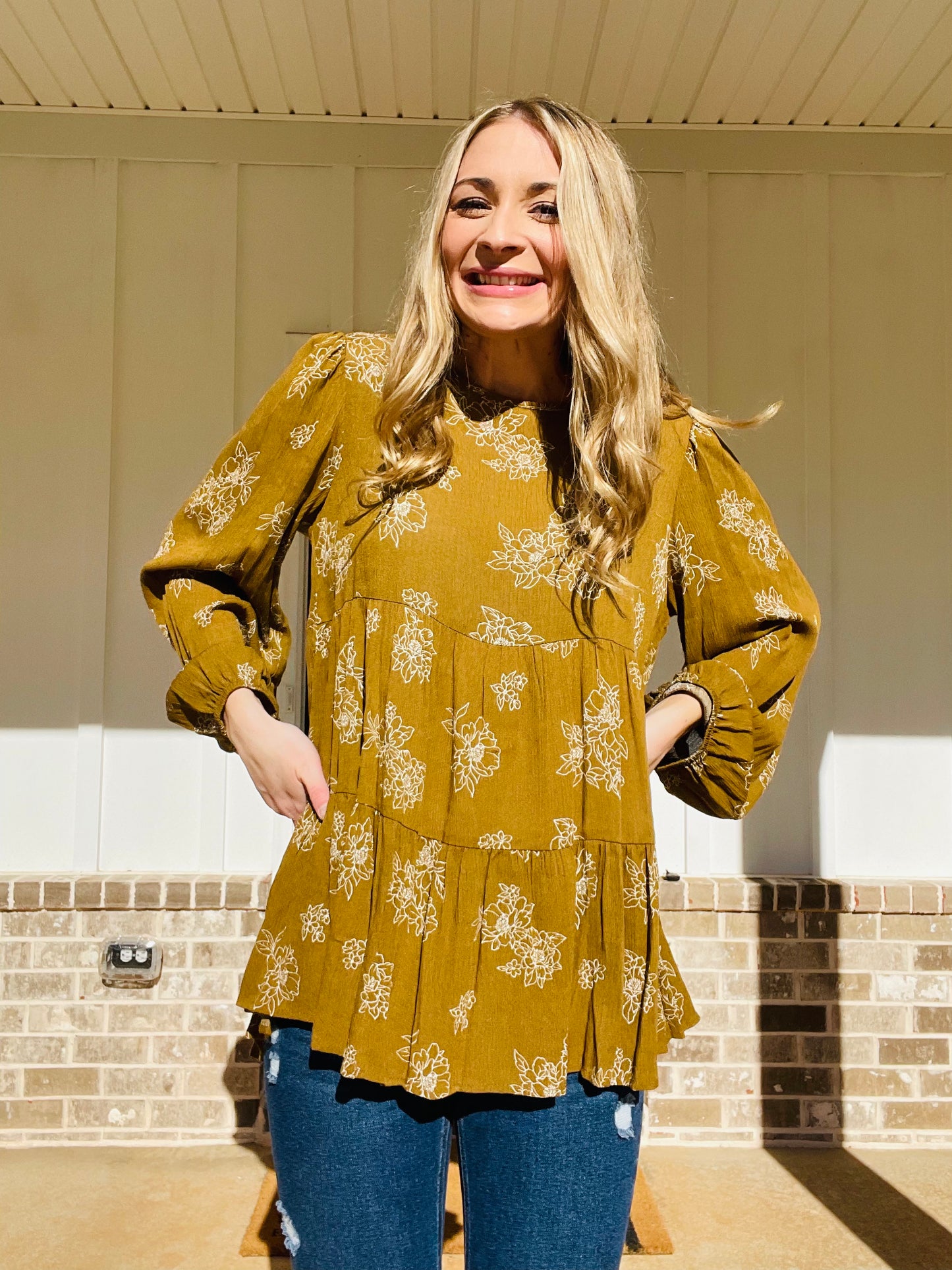 Fall Floral Tunic