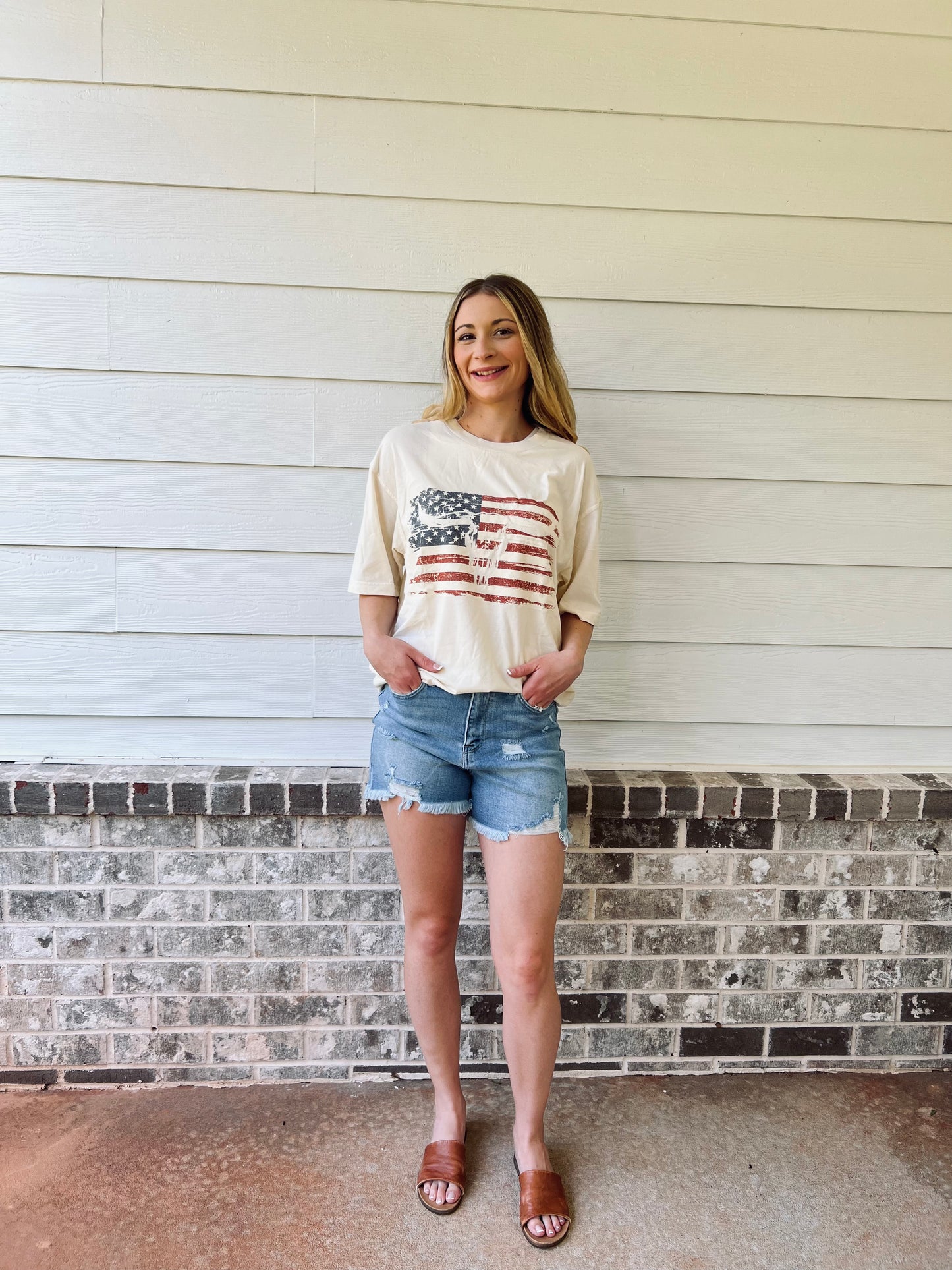 America Oversized Tee